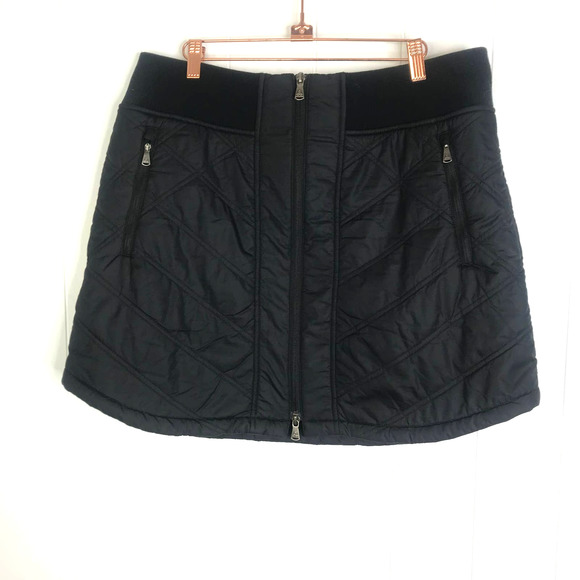 Prana Black Mini Skirt - Picture 1 of 11